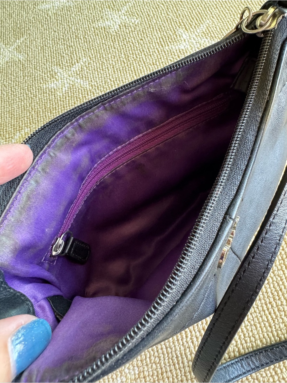 Coach Ashley Black crossbody - Picture 8 of 9